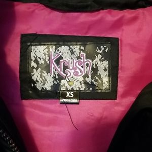 Hooded winter jacket